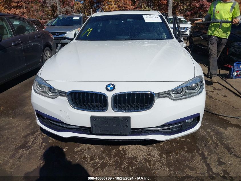 2018 BMW 330 VIN: WBA8D9G54JNU72412