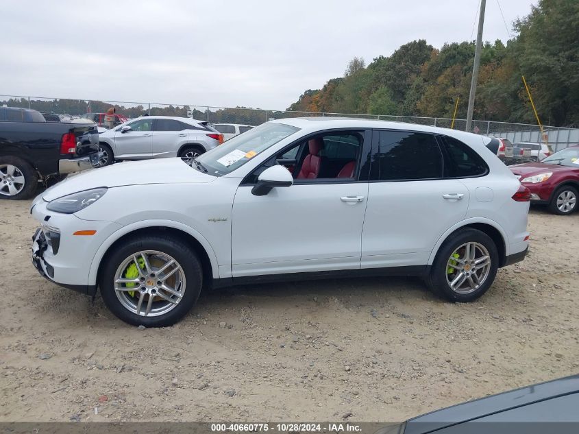 2017 Porsche Cayenne E-Hybrid S Platinum Edition VIN: WP1AE2A21HLA72125 Lot: 40660775