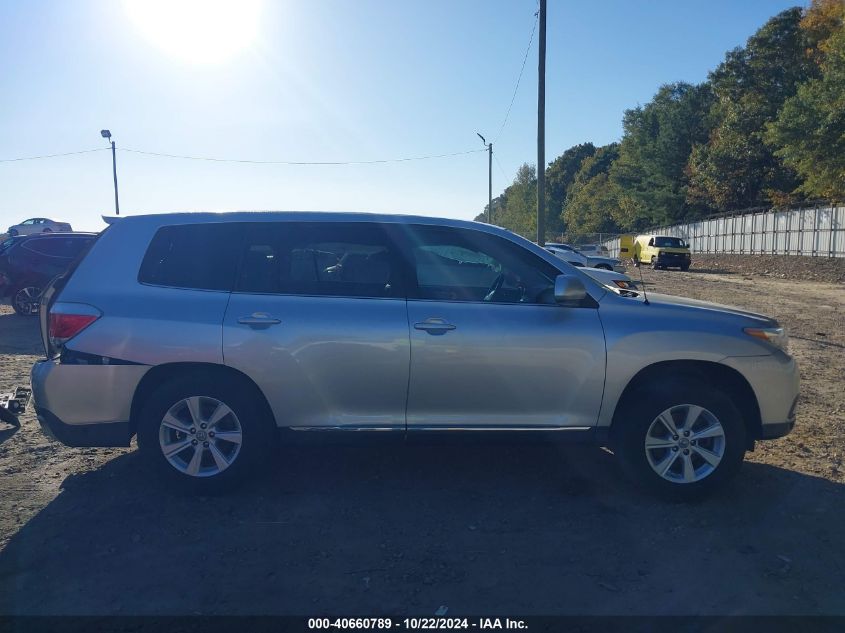 2011 Toyota Highlander VIN: 5TDZA3EHXBS014525 Lot: 40660789