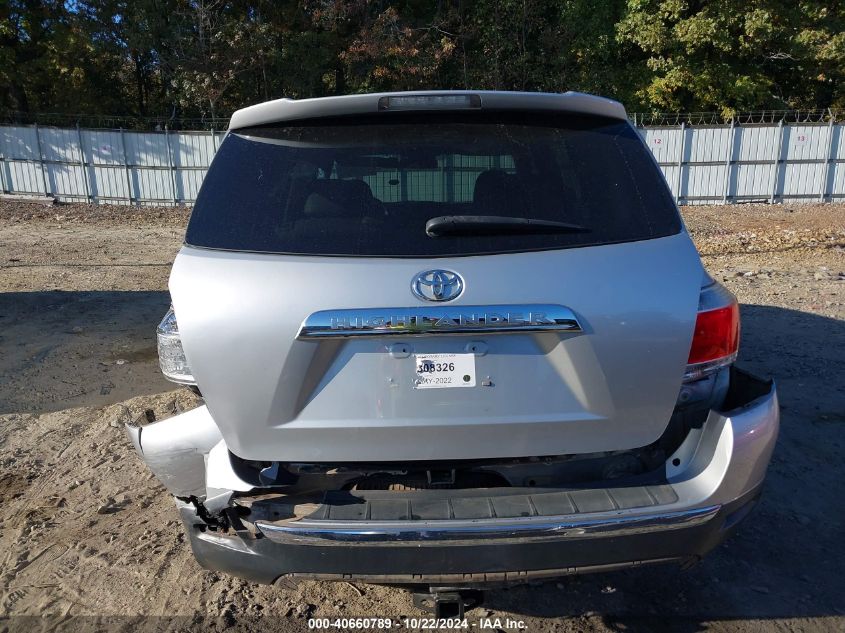 2011 Toyota Highlander VIN: 5TDZA3EHXBS014525 Lot: 40660789