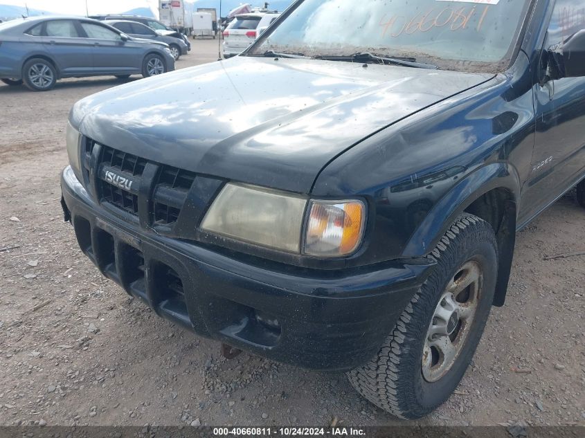 2004 Isuzu Rodeo S 3.5L V6 VIN: 4S2DM58Y244305810 Lot: 40660811