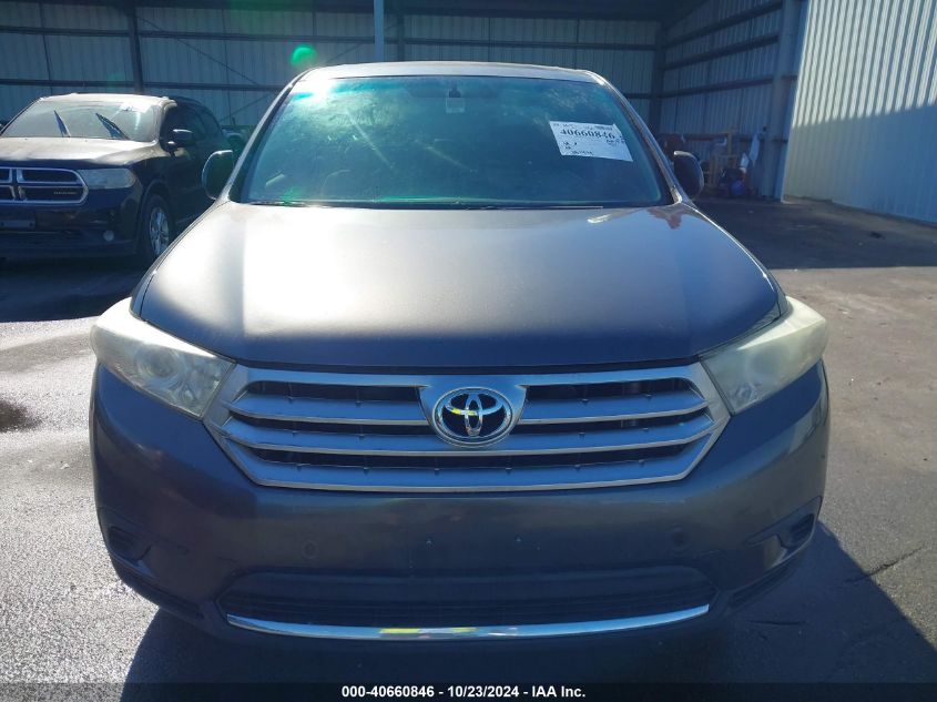 2013 Toyota Highlander VIN: 5TDZA3EH9DS033120 Lot: 40660846