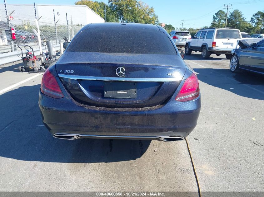 2019 Mercedes-Benz C 300 4Matic VIN: 55SWF8EB1KU285053 Lot: 40660858