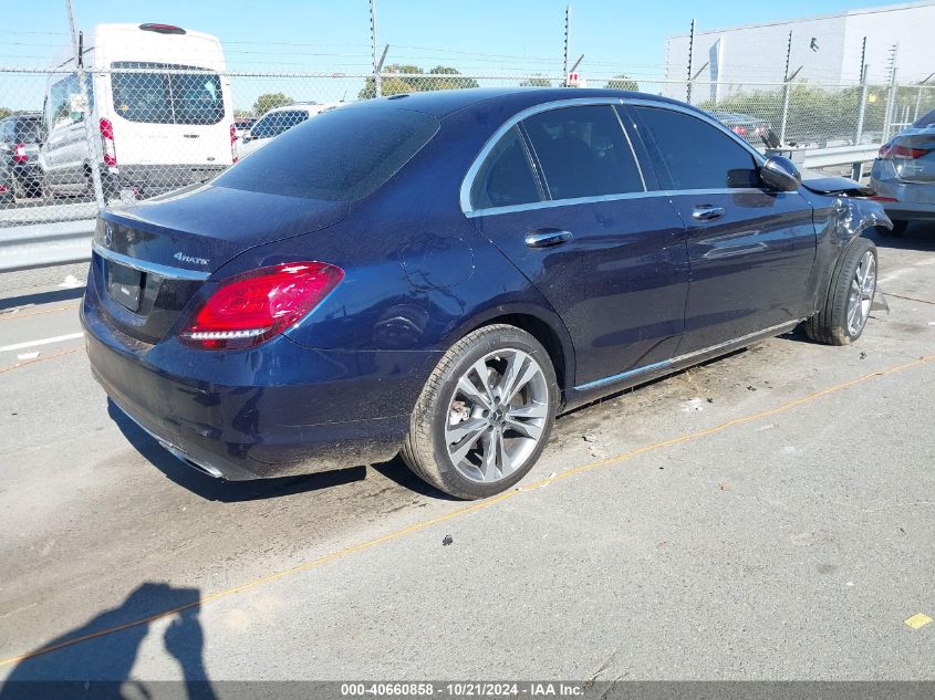 VIN 55SWF8EB1KU285053 2019 Mercedes-Benz C 300, 4Matic no.4