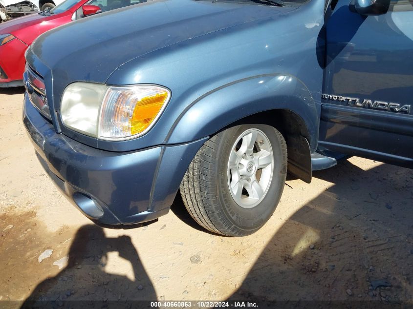 2006 Toyota Tundra Sr5 V8 VIN: 5TBDT44156S515769 Lot: 40660863