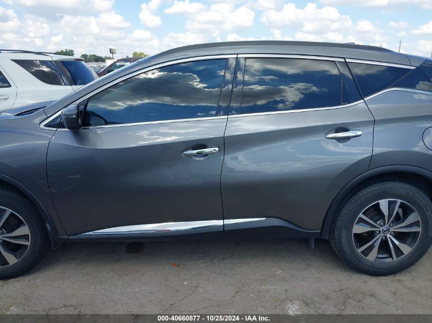 2021 Nissan Murano Sv Fwd VIN: 5N1AZ2BJ9MC143962 Lot: 40660877