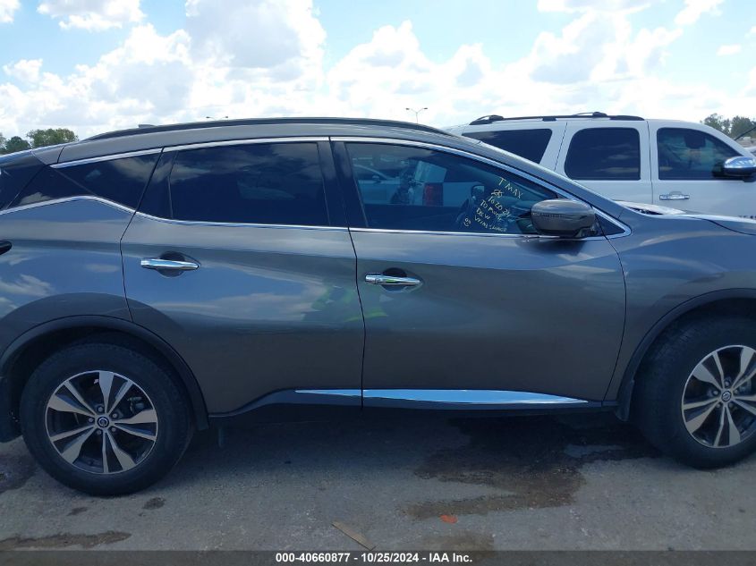 2021 Nissan Murano Sv Fwd VIN: 5N1AZ2BJ9MC143962 Lot: 40660877