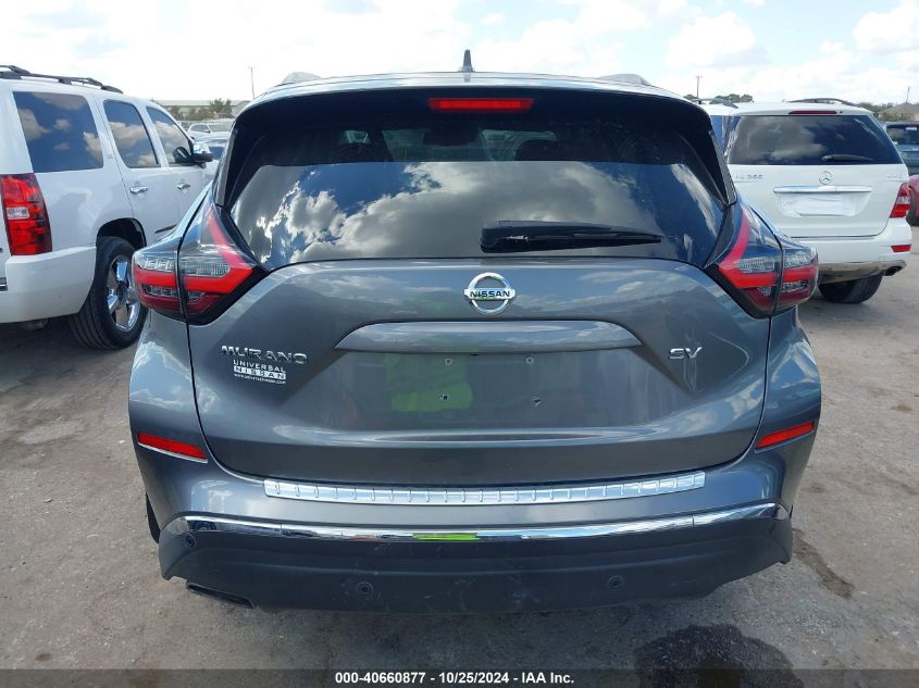 2021 Nissan Murano Sv Fwd VIN: 5N1AZ2BJ9MC143962 Lot: 40660877