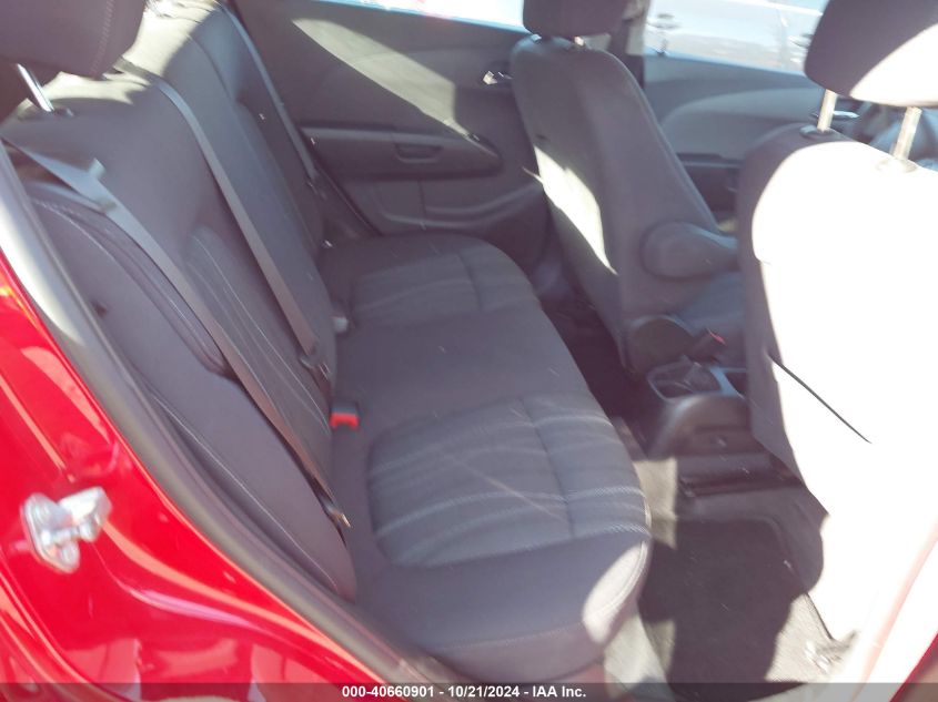 2015 Chevrolet Sonic Lt Auto VIN: 1G1JC6SG3F4192257 Lot: 40660901