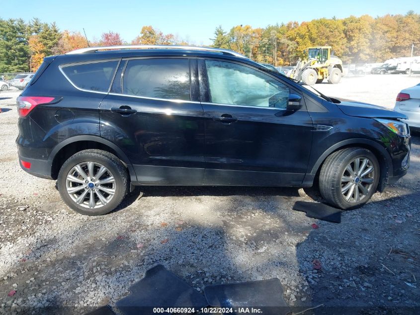 2017 FORD ESCAPE TITANIUM - 1FMCU9J96HUB93581