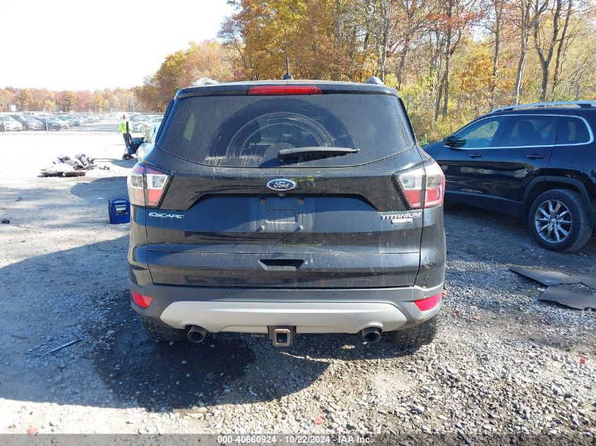 2017 FORD ESCAPE TITANIUM - 1FMCU9J96HUB93581