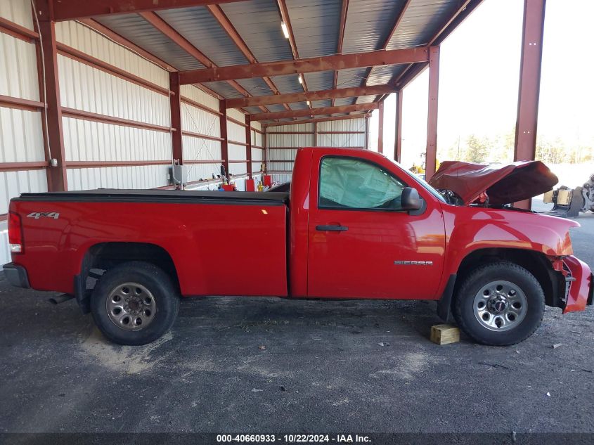 2010 GMC Sierra 1500 Work Truck VIN: 1GTPKTEA0AZ183926 Lot: 40660933