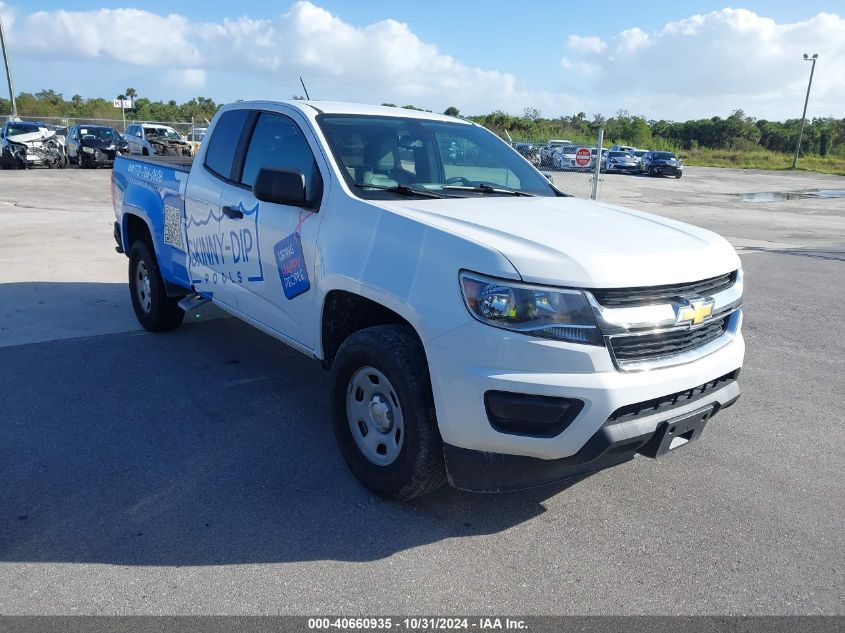 VIN 1GCHSBEA8H1166122 2017 Chevrolet Colorado, WT no.1