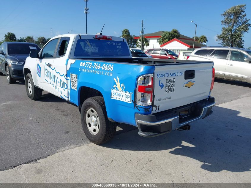 VIN 1GCHSBEA8H1166122 2017 Chevrolet Colorado, WT no.3