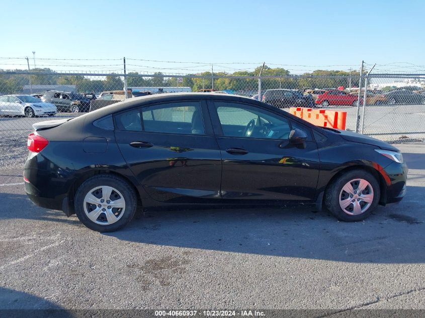 2017 Chevrolet Cruze Ls Auto VIN: 1G1BC5SM8H7250952 Lot: 40660937