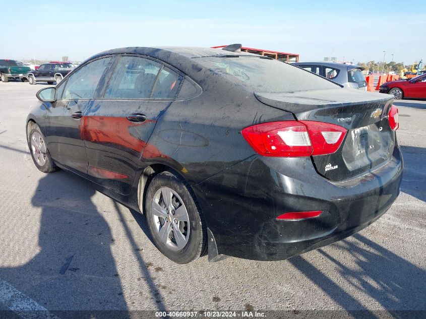 2017 Chevrolet Cruze Ls Auto VIN: 1G1BC5SM8H7250952 Lot: 40660937