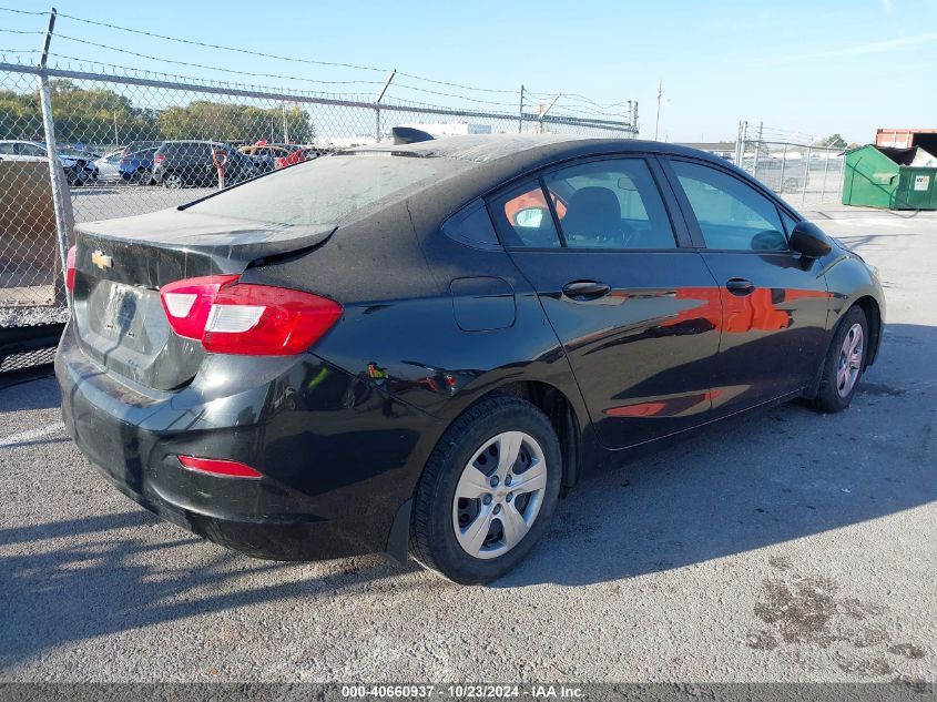 2017 Chevrolet Cruze Ls Auto VIN: 1G1BC5SM8H7250952 Lot: 40660937