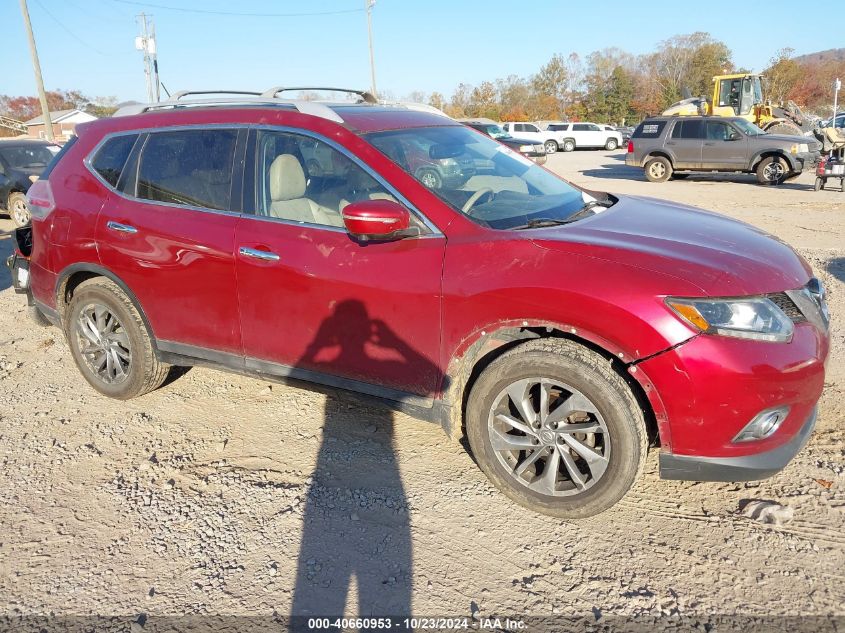 VIN 5N1AT2MVXFC774661 2015 Nissan Rogue, SL no.1