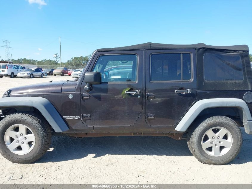 2013 Jeep Wrangler Unlimited Sport VIN: 1C4BJWDG0DL669745 Lot: 40660958