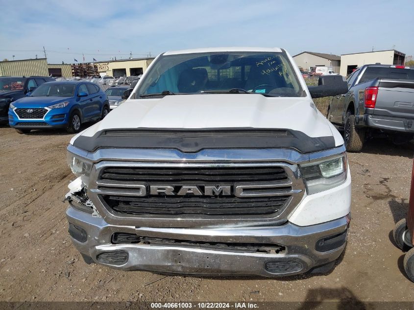 2019 Ram 1500 Big Horn/Lone Star 4X4 5'7 Box VIN: 1C6SRFFT3KN790541 Lot: 40661003