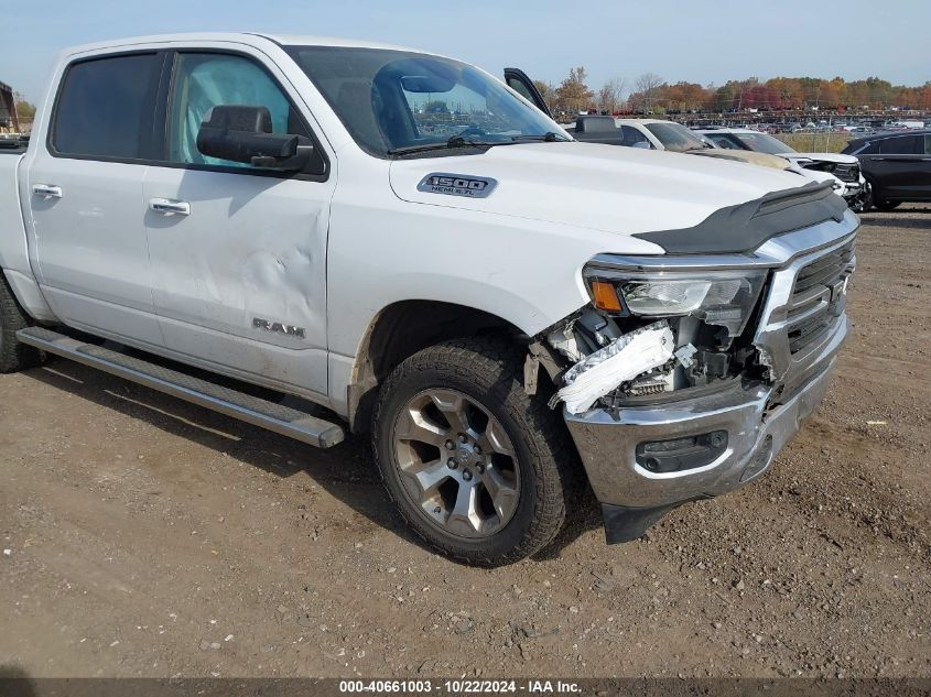 2019 Ram 1500 Big Horn/Lone Star 4X4 5'7 Box VIN: 1C6SRFFT3KN790541 Lot: 40661003