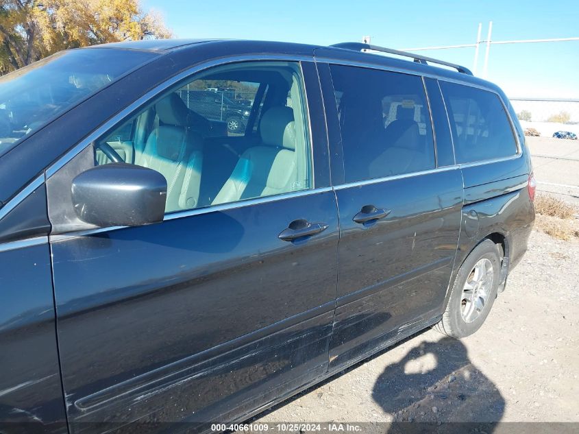 2006 Honda Odyssey Ex-L VIN: 5FNRL38786B009699 Lot: 40661009