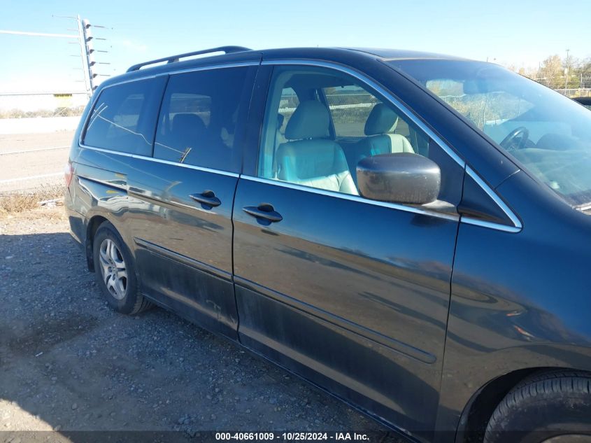 2006 Honda Odyssey Ex-L VIN: 5FNRL38786B009699 Lot: 40661009