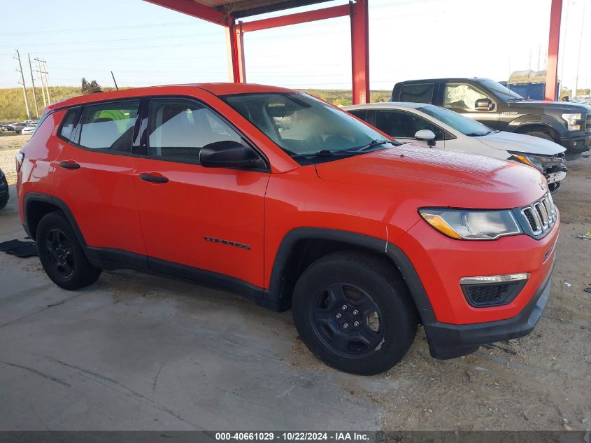 2021 Jeep Compass Sport Fwd VIN: 3C4NJCAB9MT505256 Lot: 40661029