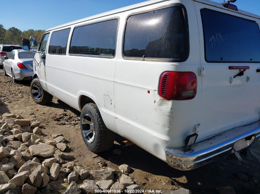 1996 Dodge Ram Wagon B3500 VIN: 2B5WB35Z5TK183176 Lot: 40661036