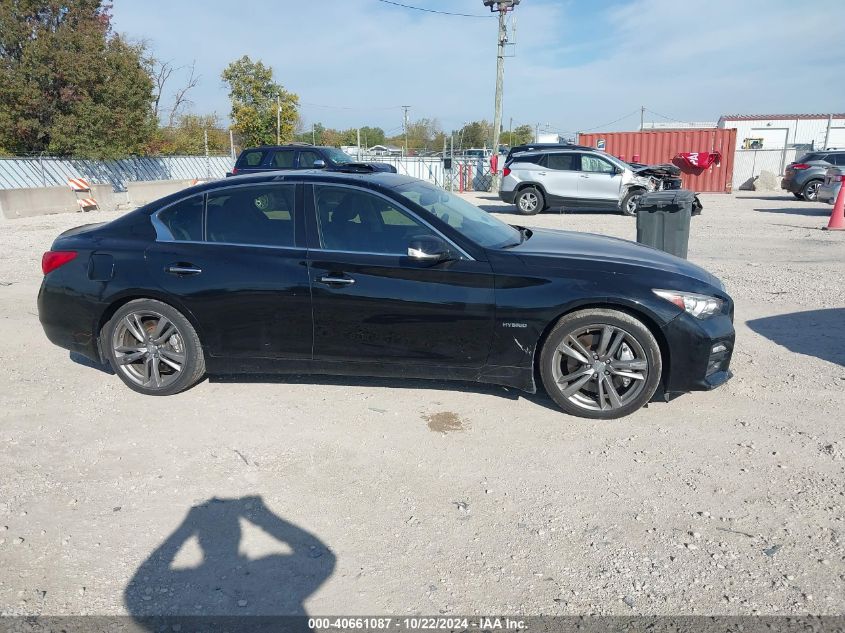 2014 Infiniti Q50 Hybrid Sport VIN: JN1AV7AR4EM701171 Lot: 40661087