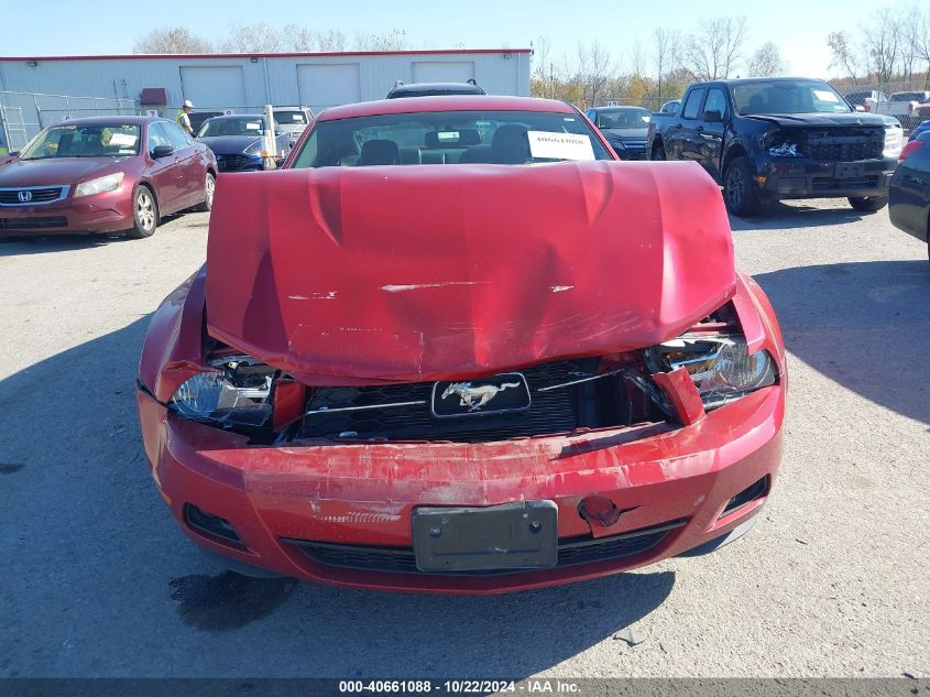 2010 Ford Mustang V6/V6 Premium VIN: 1ZVBP8AN6A5163184 Lot: 40661088