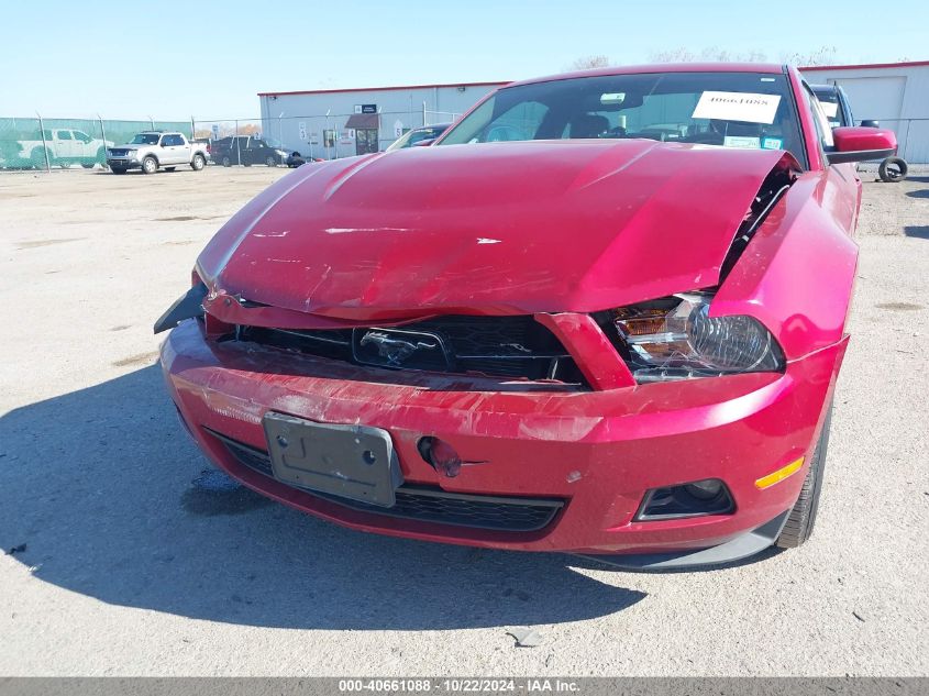 2010 Ford Mustang V6/V6 Premium VIN: 1ZVBP8AN6A5163184 Lot: 40661088