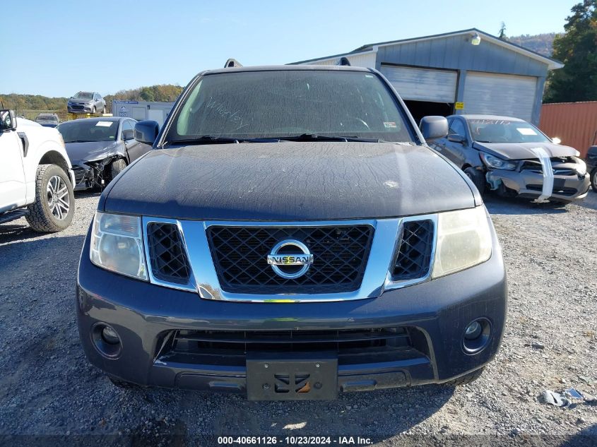 2011 Nissan Pathfinder Sv VIN: 5N1AR1NB3BC622065 Lot: 40661126