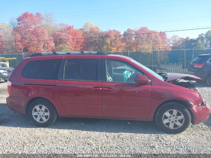 2008 Kia Sedona Lx VIN: KNDMB233686265334 Lot: 40661136