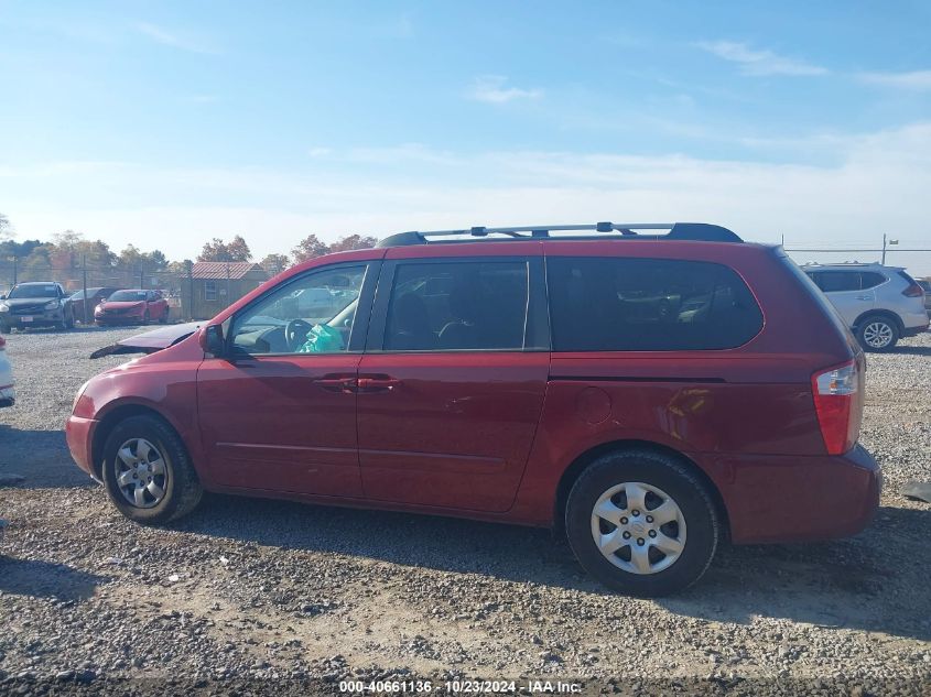 2008 Kia Sedona Lx VIN: KNDMB233686265334 Lot: 40661136