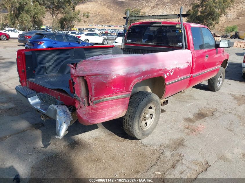 1996 Dodge Ram 1500 VIN: 3B7HF13Y5TM127434 Lot: 40661142