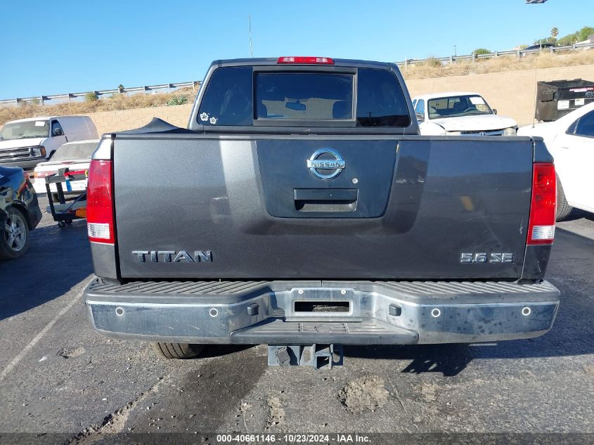 2010 Nissan Titan Se VIN: 1N6AA0ED8AN323842 Lot: 40661146