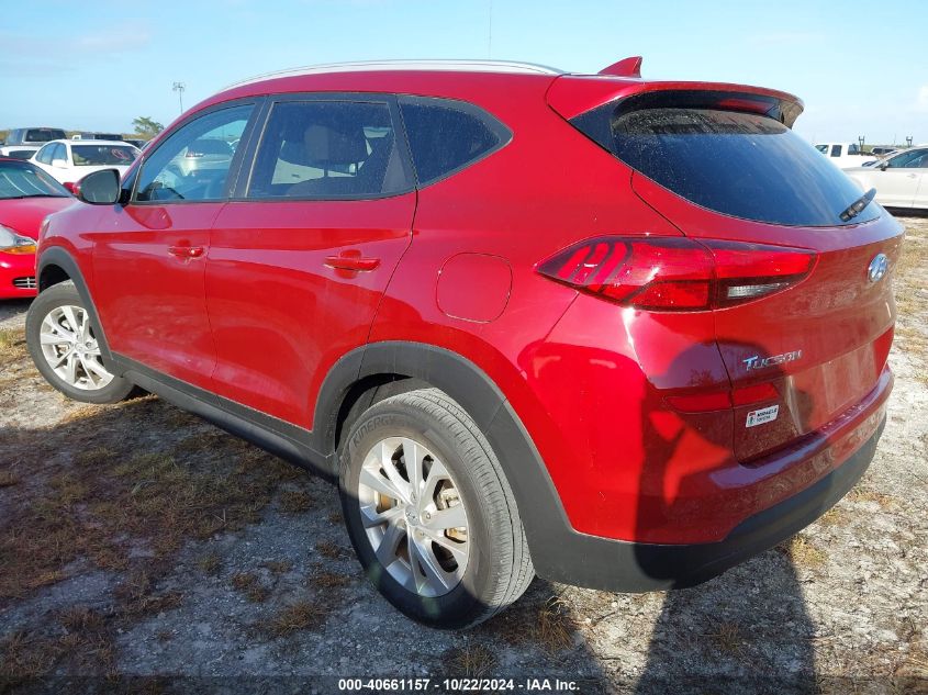 2021 Hyundai Tucson Value VIN: KM8J33A42MU402112 Lot: 40661157