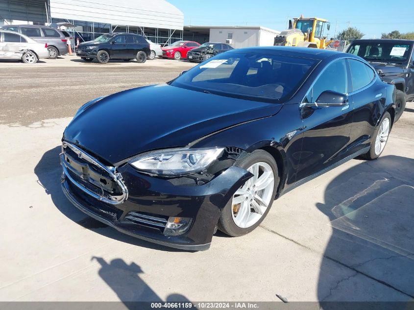 2016 Tesla Model S 60D/70D/75D/85D/90D VIN: 5YJSA1E24GF124256 Lot: 40661159