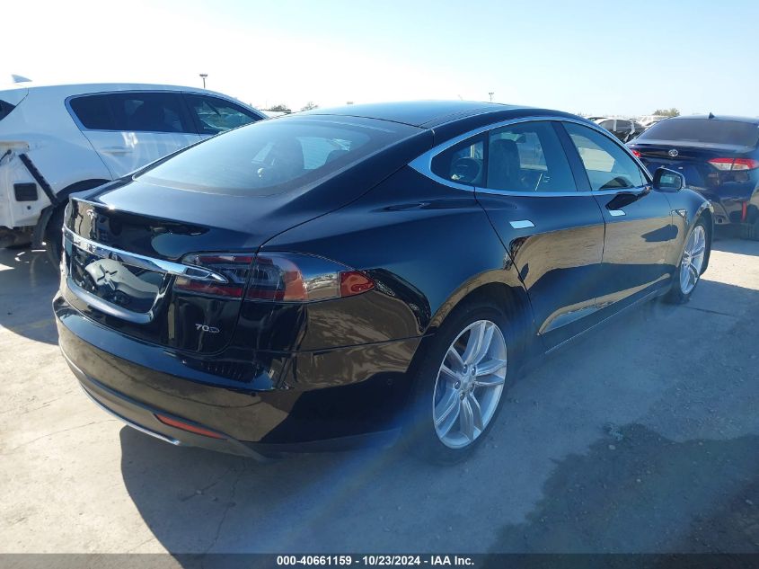 2016 Tesla Model S 60D/70D/75D/85D/90D VIN: 5YJSA1E24GF124256 Lot: 40661159