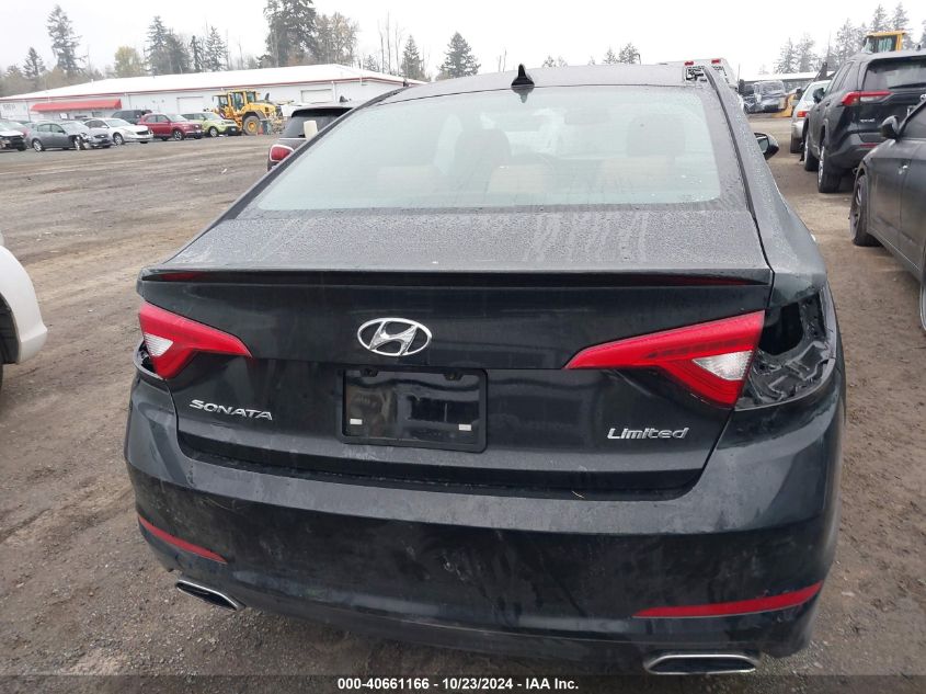 2015 Hyundai Sonata Limited VIN: 5NPE34AF0FH076921 Lot: 40661166