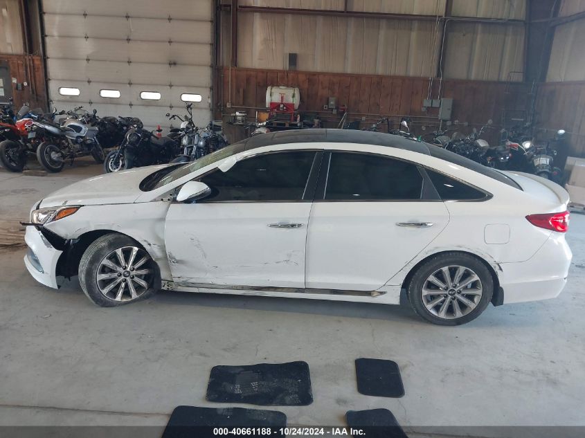 2016 Hyundai Sonata Limited VIN: 5NPE34AF1GH413405 Lot: 40661188