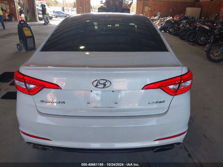2016 Hyundai Sonata Limited VIN: 5NPE34AF1GH413405 Lot: 40661188