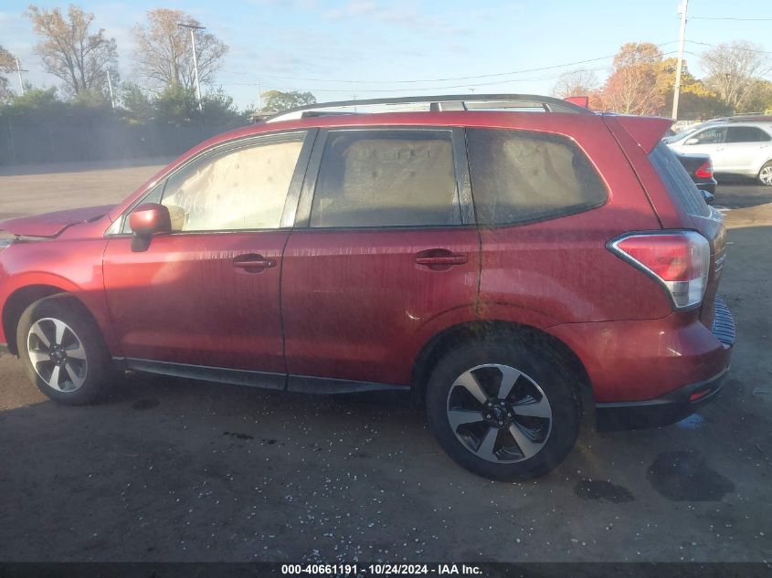 2017 Subaru Forester 2.5I Premium VIN: JF2SJAEC4HH443460 Lot: 40661191