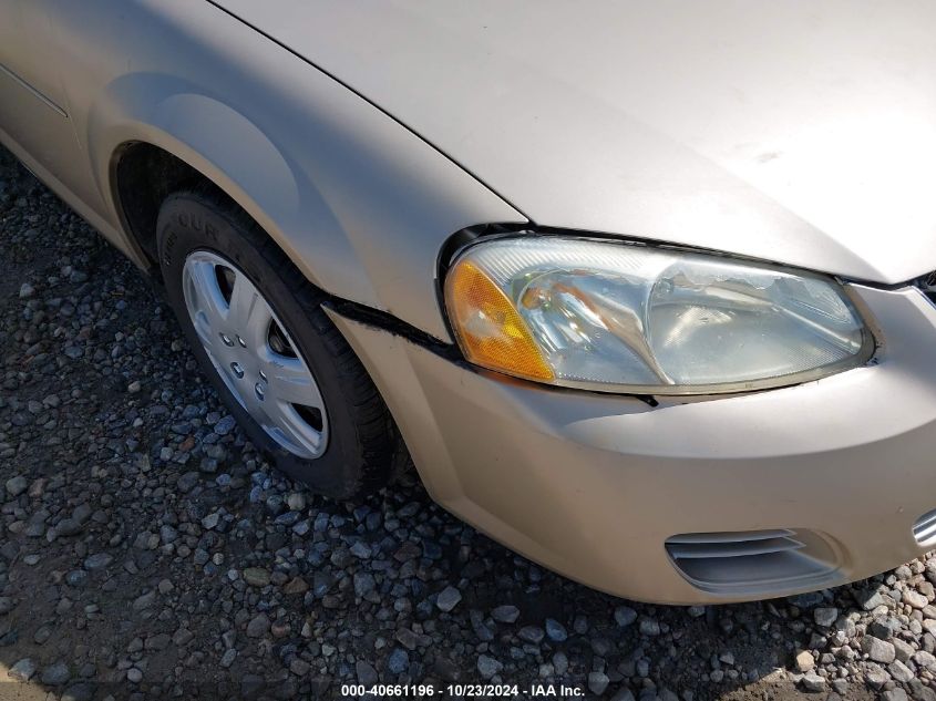 2004 Dodge Stratus Se VIN: 1B3EL36T54N139521 Lot: 40661196