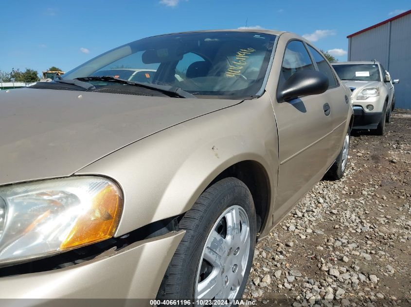 2004 Dodge Stratus Se VIN: 1B3EL36T54N139521 Lot: 40661196