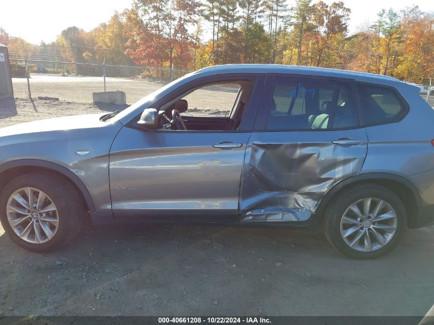 2013 BMW X3 xDrive28I VIN: 5UXWX9C54D0A15237 Lot: 40661208