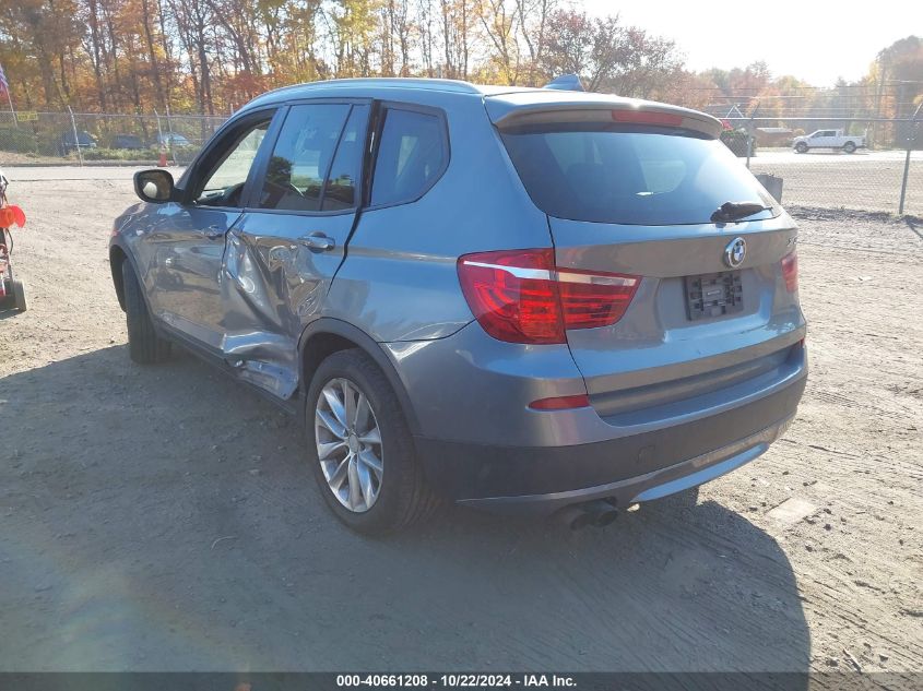 VIN 5UXWX9C54D0A15237 2013 BMW X3, Xdrive28I no.3