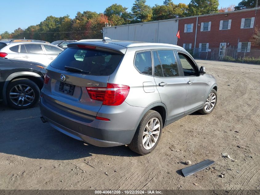 VIN 5UXWX9C54D0A15237 2013 BMW X3, Xdrive28I no.4