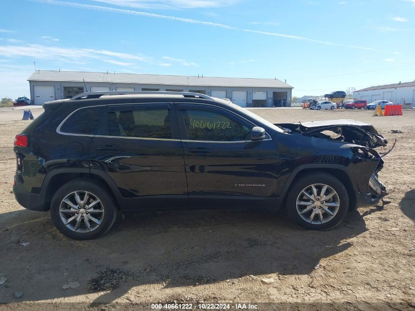 2018 Jeep Cherokee Limited 4X4 VIN: 1C4PJMDXXJD550844 Lot: 40661222